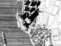 Click on this image to see high-bandwidth Battery Park Plan by James S. Rossant, Conklin & Rossant Battery Park Plan