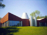 first exterior view of Congregation Sons of Israel at Briarcliff Manor by James S. Rossant, Conklin + Rossant first exterior view of Congregation Sons of Israel at Briarcliff Manor by James S. Rossant, Conklin + Rossant