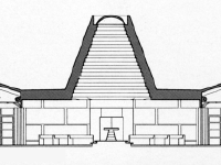 part of the section for Congregation Sons of Israel at Briarcliff Mansion by James S. Rossant, Conklin + Rossant part of the section for Congregation Sons of Israel at Briarcliff Mansion by James S. Rossant, Conklin + Rossant