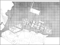 part of grid plan for Island City, Lagos, Nigeria, by James S. Rossant, Conklin + Rossant part of grid plan for Island City, Lagos, Nigeria, by James S. Rossant, Conklin + Rossant