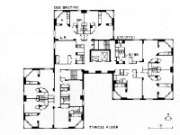 plan of Monument East by James S. Rossant, Conklin + Rossant plan of Monument East by James S. Rossant, Conklin + Rossant