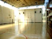 interior of Uskudar American Academy gym by James S. Rossant, James Rossant Architects interior of Uskudar American Academy gym by James S. Rossant, James Rossant Architects