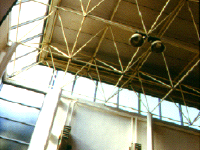 interior of Uskudar American Academy gym by James S. Rossant, James Rossant Architects interior of Uskudar American Academy gym by James S. Rossant, James Rossant Architects