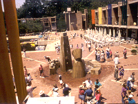 view of Washington Plaza, by James S. Rossant